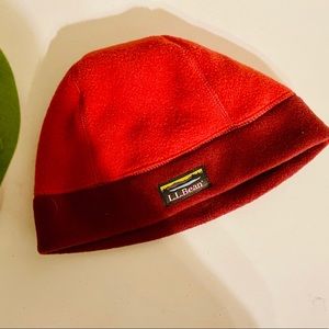 LL Bean fleece beanie (One Size)
